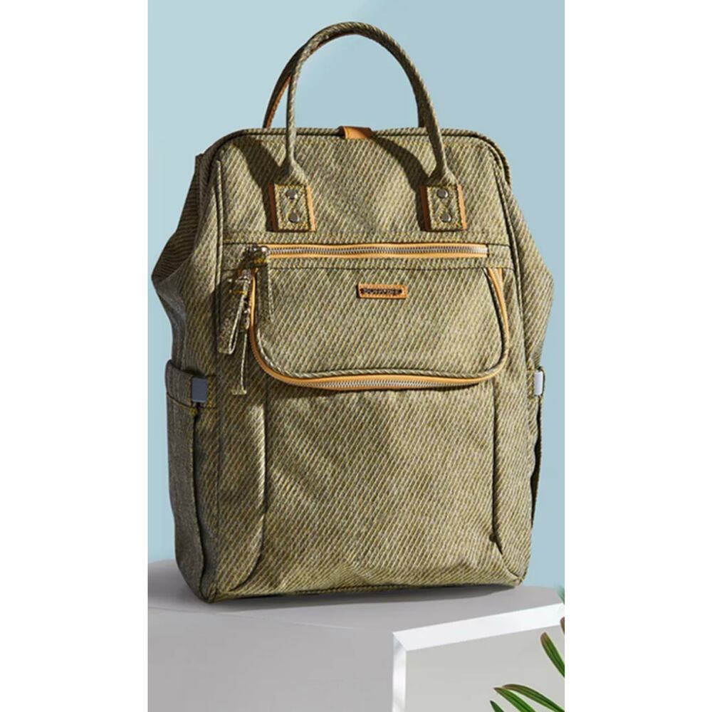 Sunveno Elite Backpack Diaper Bag with stroller straps insulated bottle pockets